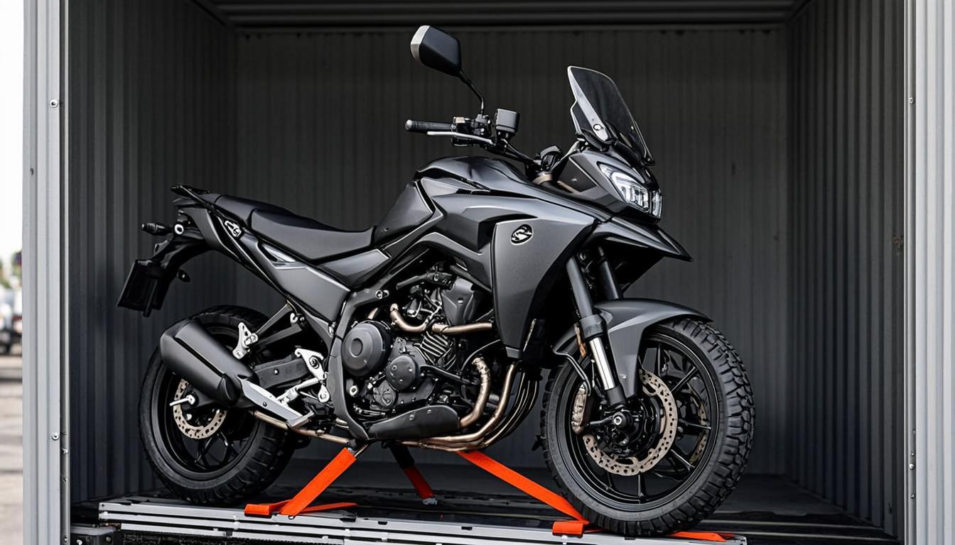 Bike transportation service from Jodhpur by Suman Packers and Movers with secure strapping in truck